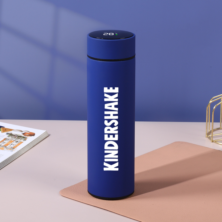 Waterfles met thermometer